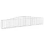 Cestas de gaviones 9 uds forma de arco hierro 400x30x60/80 cm de vidaXL, Maceteros y jardineras - Ref: Foro24-3145807, Precio...