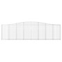 Cestas de gaviones 4 uds forma de arco hierro 400x30x100/120 cm de vidaXL, Maceteros y jardineras - Ref: Foro24-3145828, Prec...