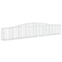 Cestas de gaviones 20 uds forma de arco hierro 400x30x60/80 cm de vidaXL, Maceteros y jardineras - Ref: Foro24-3145810, Preci...