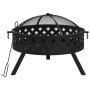 Brasero con atizador acero XXL 58 cm de vidaXL, Chimeneas - Ref: Foro24-360062, Precio: 120,46 €, Descuento: %