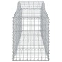Cestas gaviones 2 uds forma de arco hierro 200x50x60/80 cm de vidaXL, Maceteros y jardineras - Ref: Foro24-3145598, Precio: 1...