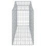 Cestas de gaviones 15 uds forma de arco hierro 200x50x80/100 cm de vidaXL, Maceteros y jardineras - Ref: Foro24-3145632, Prec...