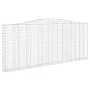 Cestas gaviones 2 uds forma de arco hierro 400x30x160/180 cm de vidaXL, Maceteros y jardineras - Ref: Foro24-3145865, Precio:...