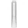 Cestas gaviones 2 uds forma de arco hierro 400x30x160/180 cm de vidaXL, Maceteros y jardineras - Ref: Foro24-3145865, Precio:...