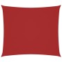 Toldo de vela rectangular tela Oxford rojo 2x2,5 m en Sombrillas | Comprar online en Foru.es