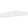 Gabionenkörbe 7 Stück Bogenform Eisen 400x30x40/60 cm von vidaXL, Töpfe und Pflanzgefäße - Ref: Foro24-3145792, Preis: 644,72...