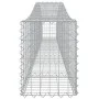 Gabionenkörbe 7 Stück Bogenform Eisen 400x30x40/60 cm von vidaXL, Töpfe und Pflanzgefäße - Ref: Foro24-3145792, Preis: 644,72...