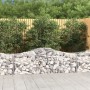Cestas de gaviones 15 uds forma de arco hierro 200x50x60/80 cm de vidaXL, Maceteros y jardineras - Ref: Foro24-3145611, Preci...