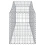 Cestas de gaviones 15 uds forma de arco hierro 200x50x60/80 cm de vidaXL, Maceteros y jardineras - Ref: Foro24-3145611, Preci...