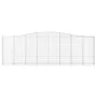 Cestas gaviones 10 uds forma de arco hierro 400x30x120/140 cm de vidaXL, Maceteros y jardineras - Ref: Foro24-3145847, Precio...