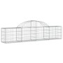 Cestas de gaviones 7 uds forma de arco hierro 200x30x40/60 cm de vidaXL, Maceteros y jardineras - Ref: Foro24-3146052, Precio...