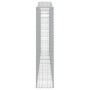 Cestas de gaviones 2 uds forma de arco hierro 400x30x140/160 cm de vidaXL, Maceteros y jardineras - Ref: Foro24-3145852, Prec...