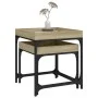 2 oak Sonoma plywood side tables by vidaXL, Coffee table - Ref: Foro24-823283, Price: 52,59 €, Discount: %