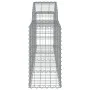 Cestas de gaviones 6 uds forma de arco hierro 200x30x60/80 cm de vidaXL, Maceteros y jardineras - Ref: Foro24-3146072, Precio...