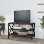 Mueble para TV madera contrachapada marrón roble 80x40x50 cm de vidaXL, Mesas auxiliares - Ref: Foro24-825791, Precio: 54,16 ...
