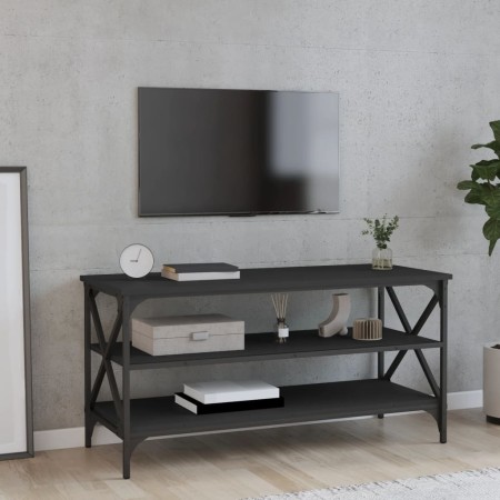 Mueble para TV madera contrachapada negro 100x40x50 cm de vidaXL, Mesas auxiliares - Ref: Foro24-825792, Precio: 64,67 €, Des...