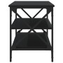 Mueble para TV madera contrachapada negro 100x40x50 cm de vidaXL, Mesas auxiliares - Ref: Foro24-825792, Precio: 64,67 €, Des...
