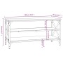 Mueble para TV madera contrachapada negro 100x40x50 cm de vidaXL, Mesas auxiliares - Ref: Foro24-825792, Precio: 64,67 €, Des...