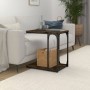 Mesa auxiliar madera contrachapada roble ahumado 50x35x52 cm de vidaXL, Mesas auxiliares - Ref: Foro24-825814, Precio: 28,89 ...
