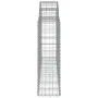 Gabion baskets 12 pcs iron arch shape 200x30x100/120 cm by vidaXL, Pots and planters - Ref: Foro24-3146120, Price: 863,75 €, ...