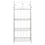 Estante De Planta Cuadrada Blanca de vidaXL, Soportes para macetas - Ref: Foro24-40781, Precio: 93,19 €, Descuento: %
