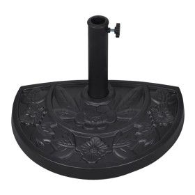 Base de sombrilla semicircular de resina de vidaXL, Bases para sombrillas - Ref: Foro24-40820, Precio: 44,21 €, Descuento: %