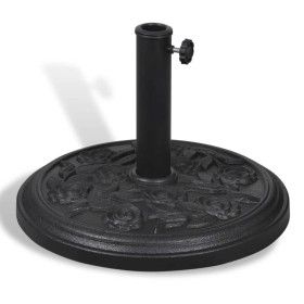 Base de sombrilla redonda de resina de vidaXL, Bases para sombrillas - Ref: Foro24-40821, Precio: 41,08 €, Descuento: %