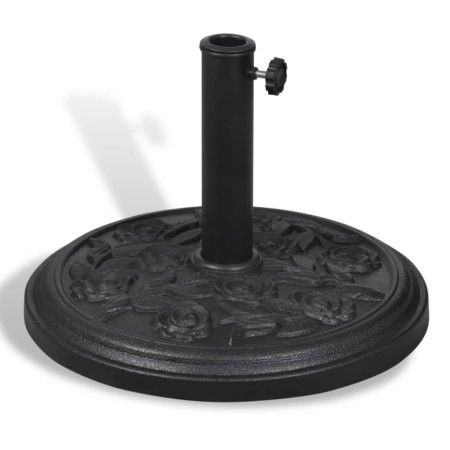 Base de sombrilla redonda de resina de vidaXL, Bases para sombrillas - Ref: Foro24-40821, Precio: 41,08 €, Descuento: %