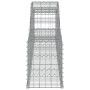 Cestas de gaviones 2 uds forma de arco hierro 300x30x40/60 cm de vidaXL, Maceteros y jardineras - Ref: Foro24-3146467, Precio...