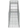 Cestas de gaviones 2 uds forma de arco hierro 300x30x40/60 cm de vidaXL, Maceteros y jardineras - Ref: Foro24-3146467, Precio...