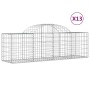 Cestas de gaviones 13 uds forma de arco hierro 200x50x60/80 cm de vidaXL, Maceteros y jardineras - Ref: Foro24-3146289, Preci...