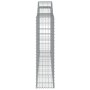 Cestas gaviones 13 uds forma de arco hierro 300x30x120/140 cm de vidaXL, Maceteros y jardineras - Ref: Foro24-3146550, Precio...