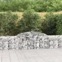 Cestas de gaviones 10 uds forma de arco hierro 300x30x60/80 cm de vidaXL, Maceteros y jardineras - Ref: Foro24-3146493, Preci...