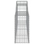 Cestas de gaviones 10 uds forma de arco hierro 300x30x60/80 cm de vidaXL, Maceteros y jardineras - Ref: Foro24-3146493, Preci...