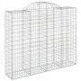 Cestas gaviones 13 uds forma de arco hierro 200x50x160/180 cm de vidaXL, Maceteros y jardineras - Ref: Foro24-3146394, Precio...