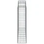 Cestas gaviones 13 uds forma de arco hierro 200x50x160/180 cm de vidaXL, Maceteros y jardineras - Ref: Foro24-3146394, Precio...