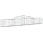 Cestas de gaviones 7 uds forma de arco hierro 300x30x40/60 cm de vidaXL, Maceteros y jardineras - Ref: Foro24-3146472, Precio...