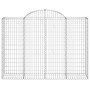 Cestas gaviones 25 uds forma de arco hierro 200x50x140/160 cm de vidaXL, Maceteros y jardineras - Ref: Foro24-3146378, Precio...