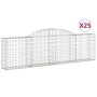 Cestas de gaviones 25 uds forma de arco hierro 300x30x80/100 cm de vidaXL, Maceteros y jardineras - Ref: Foro24-3146518, Prec...