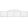 Cestas de gaviones 5 uds forma de arco hierro 300x30x60/80 cm de vidaXL, Maceteros y jardineras - Ref: Foro24-3146488, Precio...