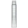 Cestas de gaviones 6 uds forma de arco hierro 300x30x140/160 cm de vidaXL, Maceteros y jardineras - Ref: Foro24-3146561, Prec...