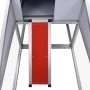 Gallinero con corral y nido aluminio de vidaXL, Jaulas y habitáculos para animales pequeños - Ref: Foro24-41323, Precio: 525,...