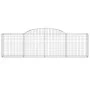 Cestas de gaviones 3 uds forma de arco hierro 300x30x80/100 cm de vidaXL, Maceteros y jardineras - Ref: Foro24-3146504, Preci...