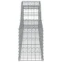 Cestas de gaviones 11 uds forma de arco hierro 300x30x40/60 cm de vidaXL, Maceteros y jardineras - Ref: Foro24-3146476, Preci...