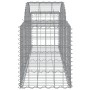 Cestas de gaviones 30 uds forma de arco hierro 200x50x60/80 cm de vidaXL, Maceteros y jardineras - Ref: Foro24-3146295, Preci...