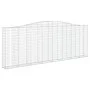 Cestas de gaviones 3 uds forma de arco hierro 400x30x140/160 cm de vidaXL, Maceteros y jardineras - Ref: Foro24-3145853, Prec...