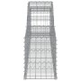 Cestas de gaviones 3 uds forma de arco hierro 300x30x40/60 cm de vidaXL, Maceteros y jardineras - Ref: Foro24-3146468, Precio...