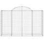 Cestas gaviones 30 uds forma de arco hierro 200x50x120/140 cm de vidaXL, Maceteros y jardineras - Ref: Foro24-3146358, Precio...