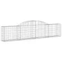 Cestas de gaviones 20 uds forma de arco hierro 300x30x60/80 cm de vidaXL, Maceteros y jardineras - Ref: Foro24-3146499, Preci...