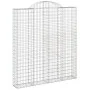 Cestas de gaviones 5 uds forma de arco hierro 200x30x220/240 cm de vidaXL, Maceteros y jardineras - Ref: Foro24-3146239, Prec...
